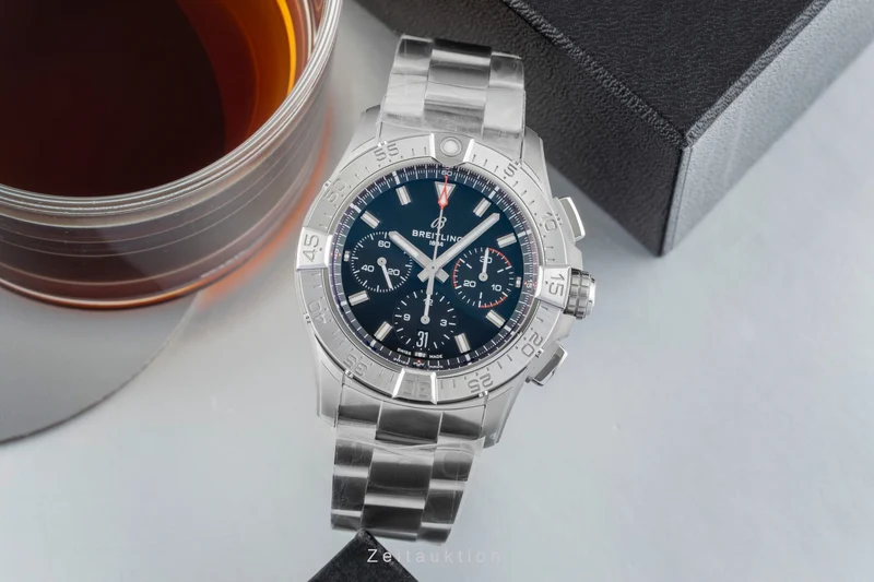 Breitling Avenger chronograph steel automatic men's watch AB0146101B1A1 LP: 7200EUR [2602114]
