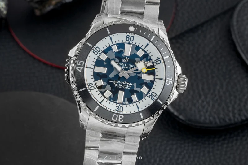 Breitling Superocean titanium automatic men's watch E10379351B1E1 LP: 7350EUR [2602193]
