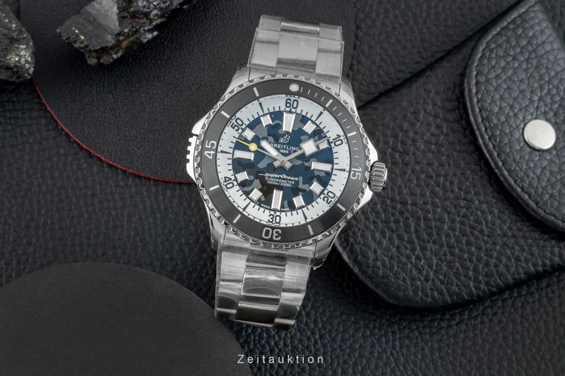 Breitling Superocean titanium automatic men's watch E10379351B1E1 LP: 7350EUR [2602193]