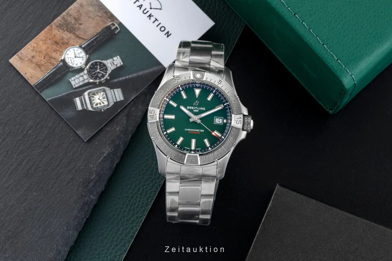 Breitling Avenger steel automatic men's watch A17328101L1A1 LP: 5100EUR [2602108]