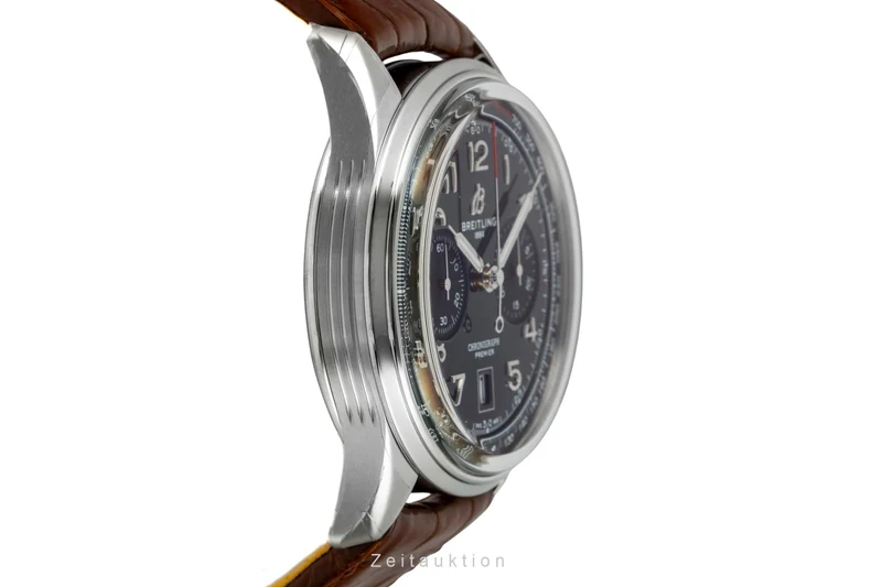 Breitling Premier chronograph steel automatic men's watch AB0145371L1P1 LP: 9000EUR [2602188]