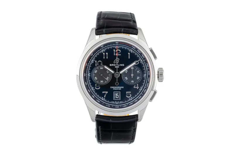 Breitling Premier chronograph steel automatic men's watch AB0145221B1P1 LP: 9000EUR [2602186]