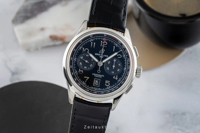 Breitling Premier chronograph steel automatic men's watch AB0145221B1P1 LP: 9000EUR [2602186]