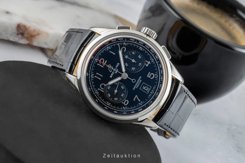 Breitling Premier chronograph steel automatic men's watch AB0145221B1P1 LP: 9000EUR [2602186]
