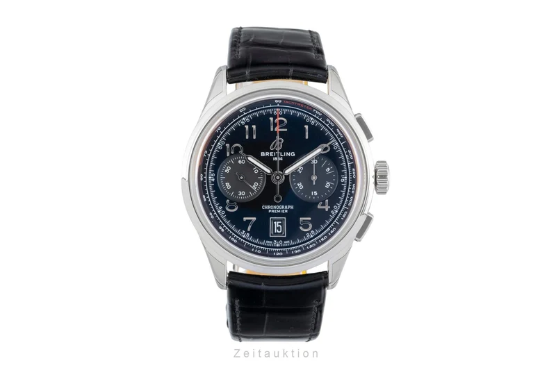 Breitling Premier chronograph steel automatic men's watch AB0145221B1P1 LP: 9000EUR [2602186]