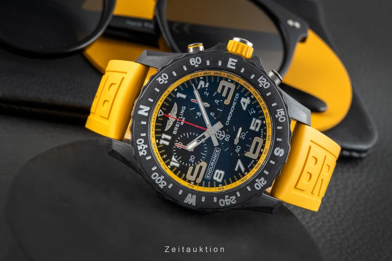 Breitling Endurance Pro chronograph breitlight quartz men's watch X82310A41B1S1 LP: 3600EUR [2602132]