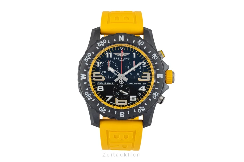 Breitling Endurance Pro chronograph breitlight quartz men's watch X82310A41B1S1 LP: 3600EUR [2602132]