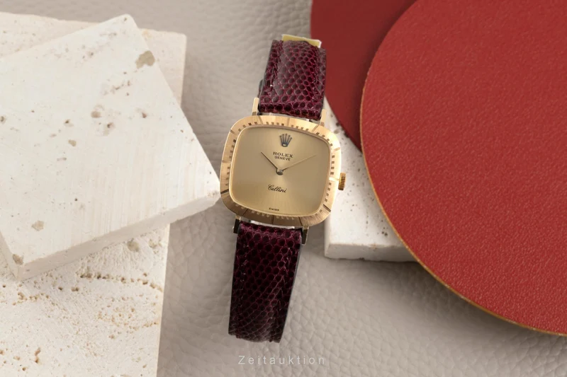 Rolex Cellini 18 ct gold manual winding women's watch 4082 Vintage [2601360]