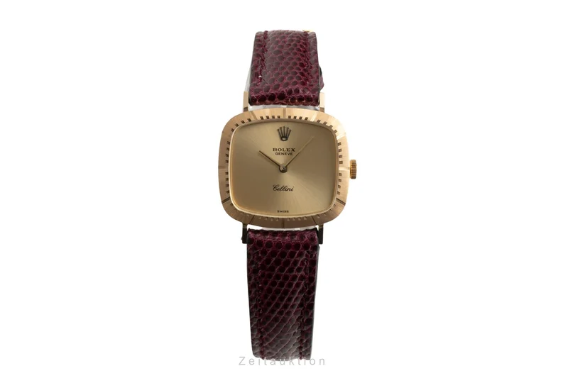Rolex Cellini 18 ct gold manual winding women's watch 4082 Vintage [2601360]