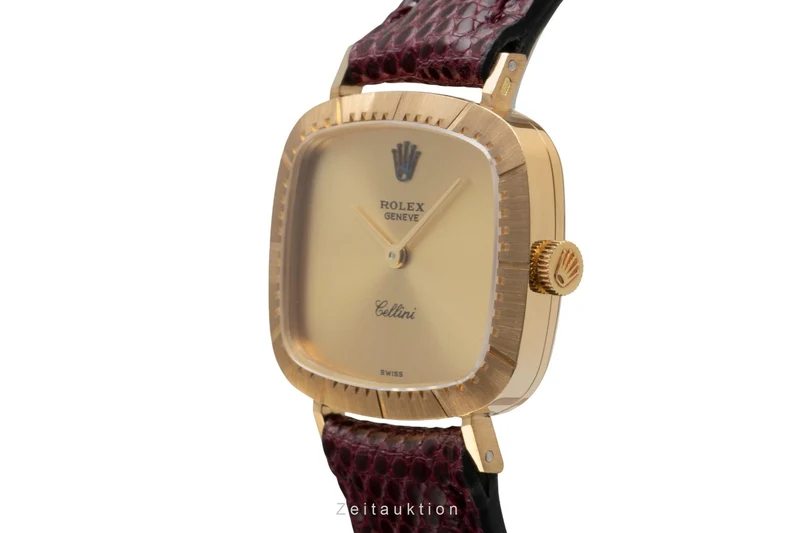 Rolex Cellini 18 ct gold manual winding women's watch 4082 Vintage [2601360]