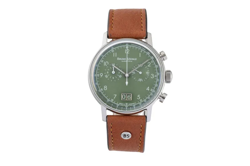 Bruno Söhnle Glashütte Bergamo Chronograph chronograph steel quartz men's watch 17-13237-431 [2602501]