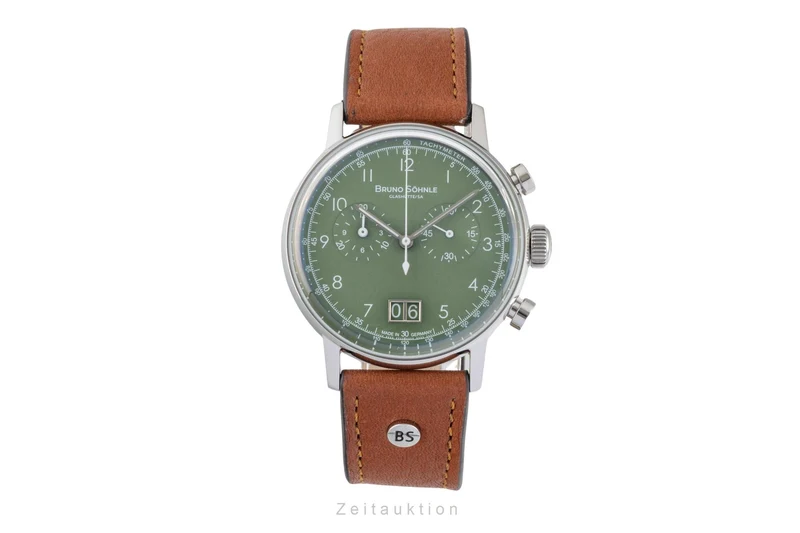 Bruno Söhnle Glashütte Bergamo Chronograph chronograph steel quartz men's watch 17-13237-431 [2602501]