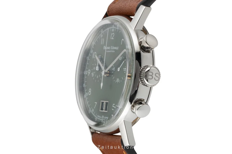 Bruno Söhnle Glashütte Bergamo Chronograph chronograph steel quartz men's watch 17-13237-431 [2602501]