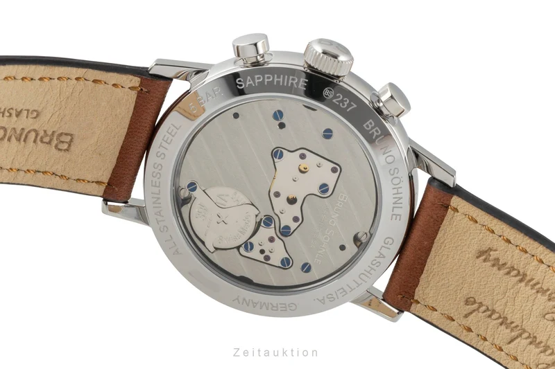 Bruno Söhnle Glashütte Bergamo Chronograph chronograph steel quartz men's watch 17-13237-431 [2602501]