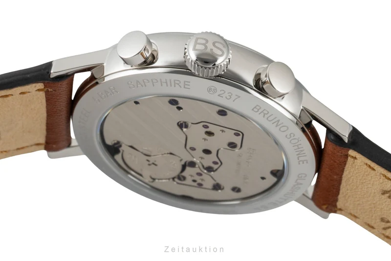 Bruno Söhnle Glashütte Bergamo Chronograph chronograph steel quartz men's watch 17-13237-431 [2602501]