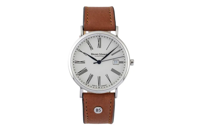Bruno Söhnle Glashütte Nabucco steel quartz men's watch 17-13085-237 [2602502]
