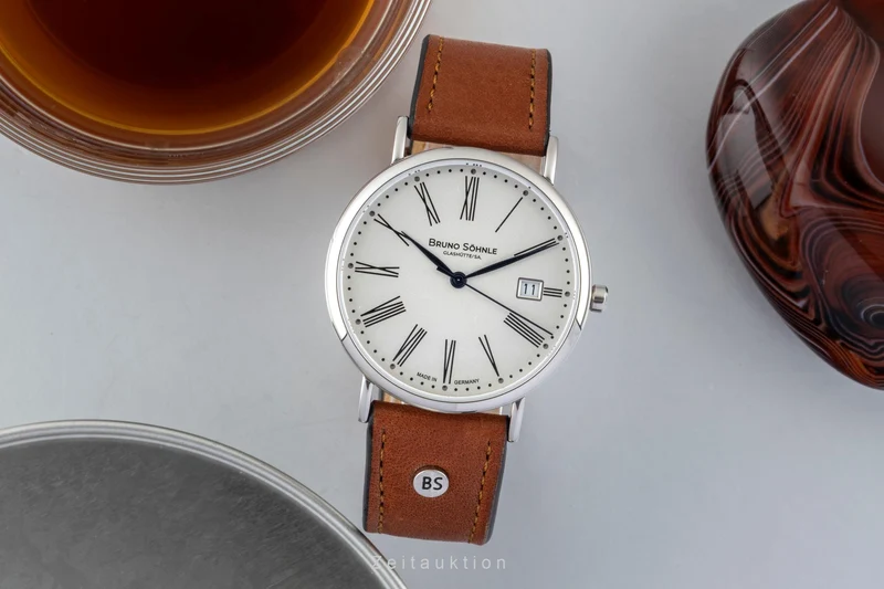 Bruno Söhnle Glashütte Nabucco steel quartz men's watch 17-13085-237 [2602502]