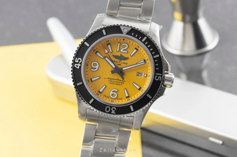 Breitling Superocean steel automatic men's watch A17367021I1A1 [2602094]
