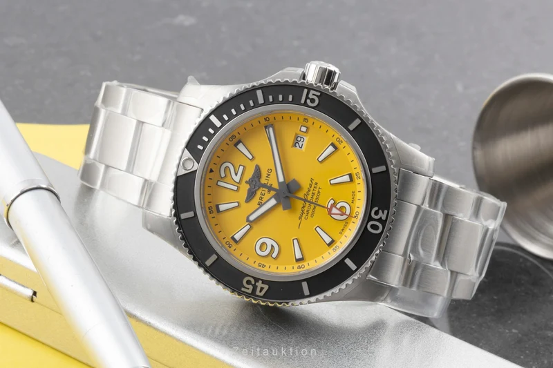 Breitling Superocean steel automatic men's watch A17367021I1A1 [2602094]