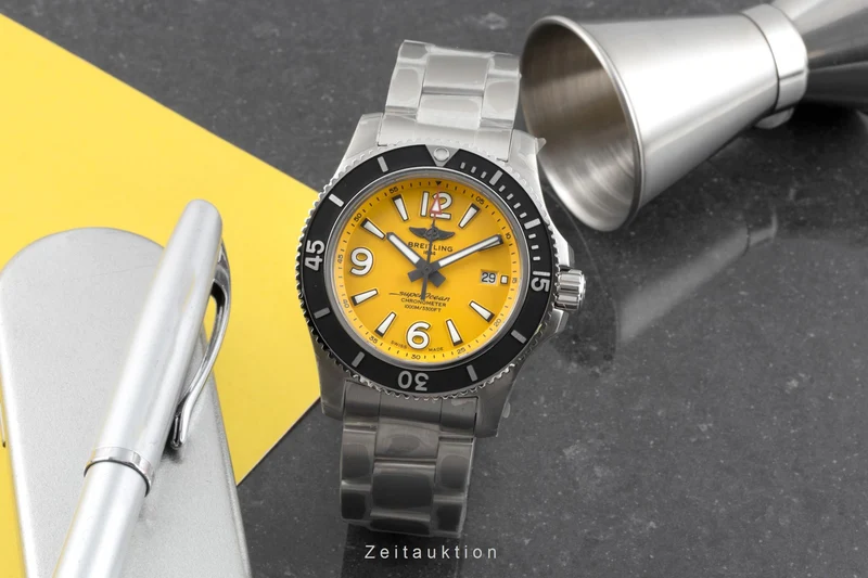 Breitling Superocean steel automatic men's watch A17367021I1A1 [2602094]
