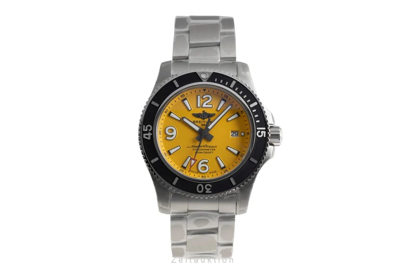 Breitling Superocean steel automatic men's watch A17367021I1A1 [2602094]