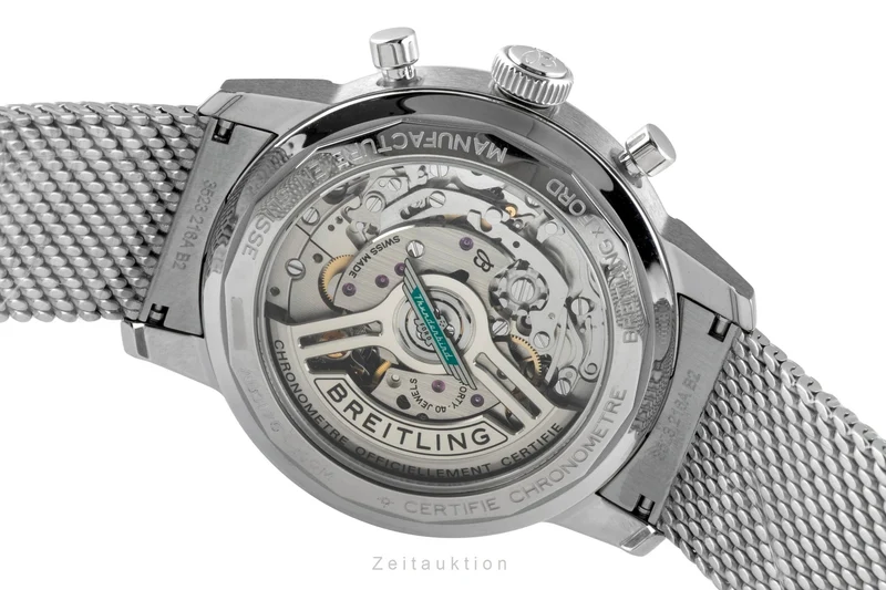 Breitling Top Time chronograph steel automatic men's watch AB01766A1A1A1 LP: 7650EUR [2602201]