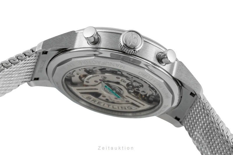 Breitling Top Time chronograph steel automatic men's watch AB01766A1A1A1 LP: 7650EUR [2602201]