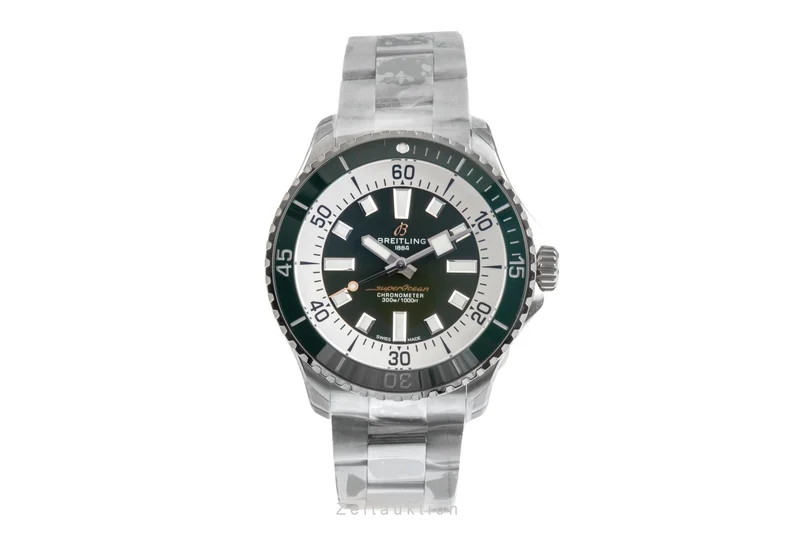 Breitling Superocean steel automatic men's watch A17376A31L1A1 LP: 5650EUR [2602170]