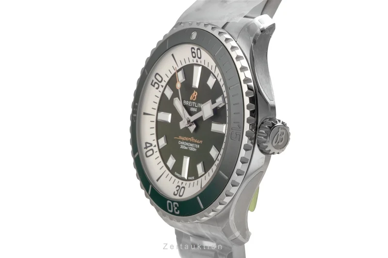 Breitling Superocean steel automatic men's watch A17376A31L1A1 LP: 5650EUR [2602170]