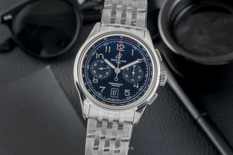 Breitling Premier steel automatic men's watch AB0145221B1A1 LP: 9350EUR [2602131]
