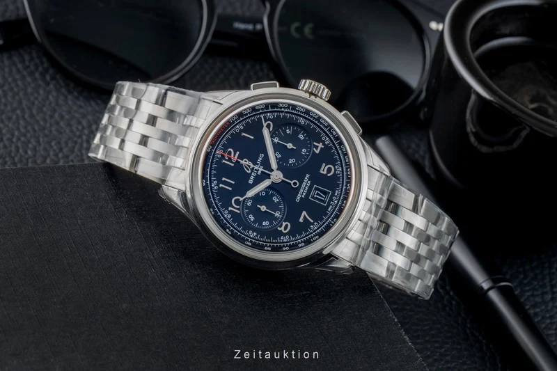 Breitling Premier steel automatic men's watch AB0145221B1A1 LP: 9350EUR [2602131]