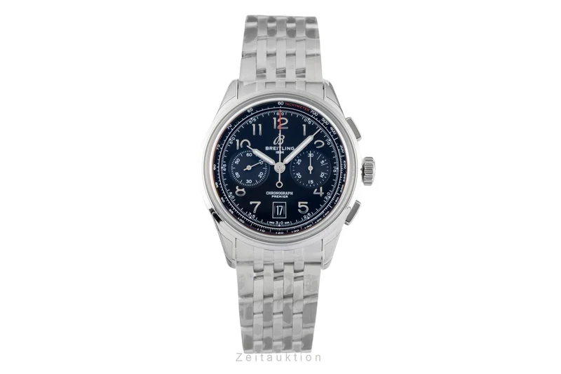 Breitling Premier steel automatic men's watch AB0145221B1A1 LP: 9350EUR [2602131]