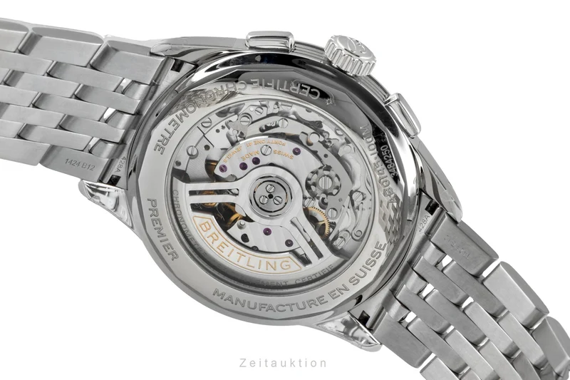 Breitling Premier steel automatic men's watch AB0145221B1A1 LP: 9350EUR [2602131]