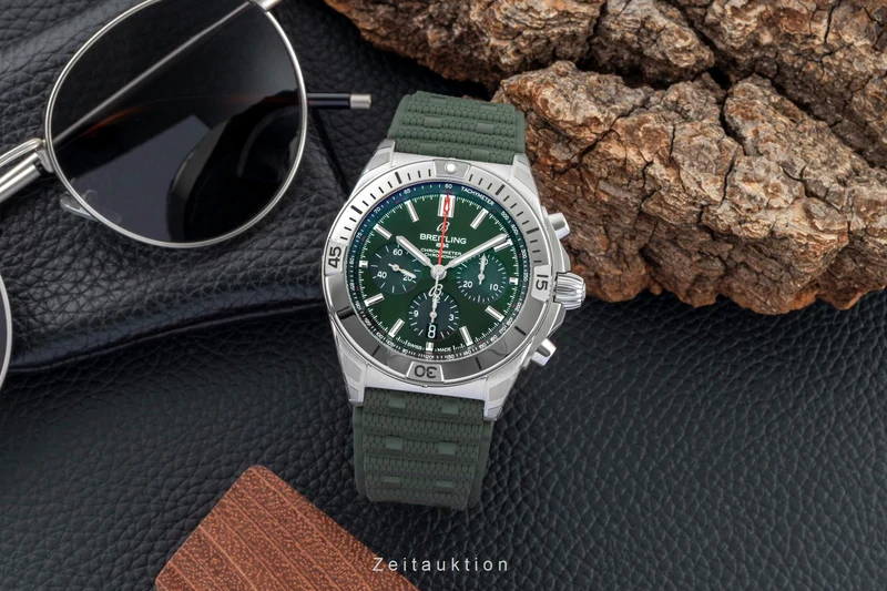 Breitling Chronomat chronograph steel automatic men's watch AB0134101L2S1 LP: 8800EUR [2602120]