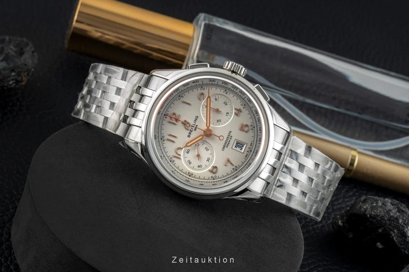 Breitling Premier steel automatic men's watch AB0145211G1A1 LP: 9350EUR [2602130]