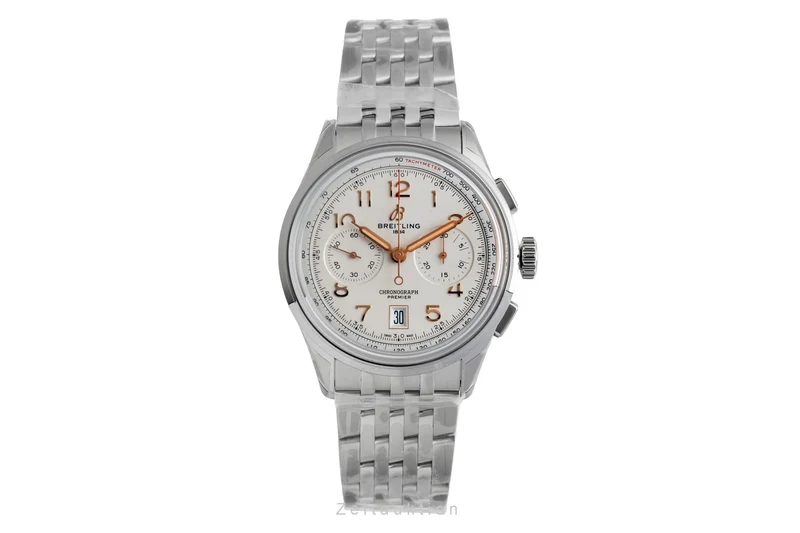 Breitling Premier steel automatic men's watch AB0145211G1A1 LP: 9350EUR [2602130]