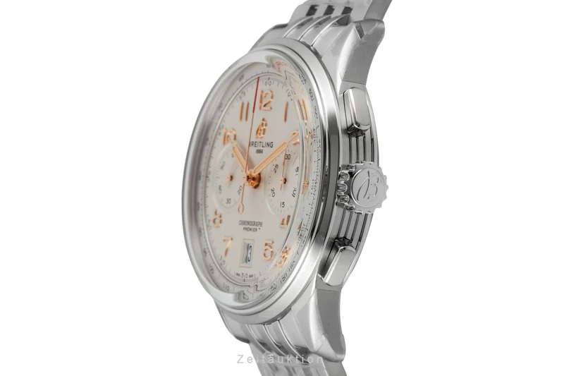 Breitling Premier steel automatic men's watch AB0145211G1A1 LP: 9350EUR [2602130]