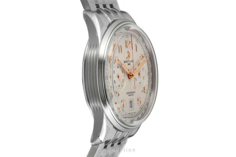 Breitling Premier steel automatic men's watch AB0145211G1A1 LP: 9350EUR [2602130]