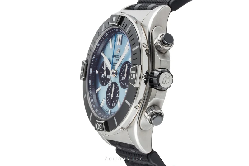 Breitling Chronomat chronograph steel / platinium automatic men's watch PB0136251C1S1 LP: 12650EUR [2602316]
