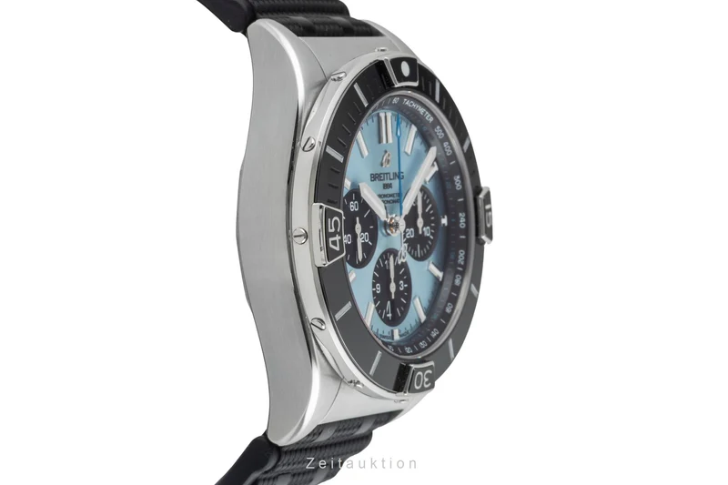 Breitling Chronomat chronograph steel / platinium automatic men's watch PB0136251C1S1 LP: 12650EUR [2602316]