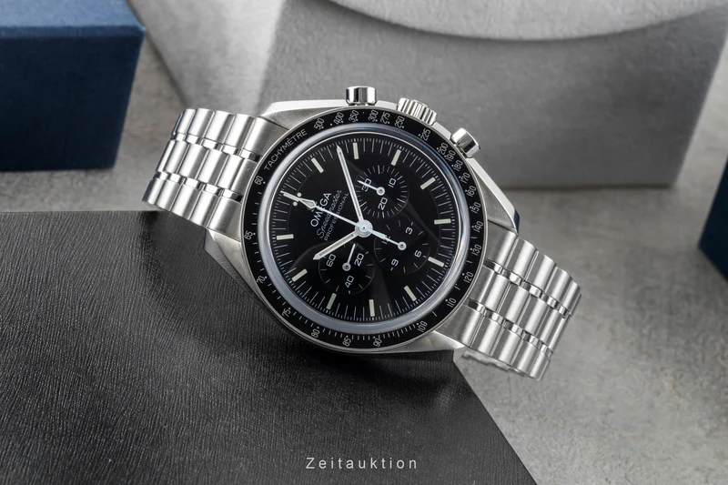Omega Speedmaster Moonwatch chronograph steel manual winding men's watch 310.30.42.50.01.002 LP: 8700EUR [2602053]