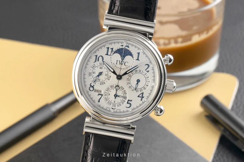IWC Da Vinci chronograph steel automatic men's watch IW375803 [2601205]