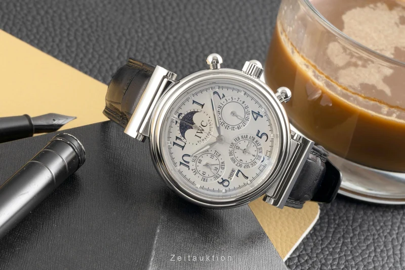 IWC Da Vinci chronograph steel automatic men's watch IW375803 [2601205]