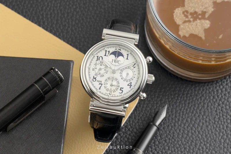 IWC Da Vinci chronograph steel automatic men's watch IW375803 [2601205]