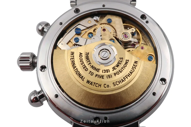 IWC Da Vinci chronograph steel automatic men's watch IW375803 [2601205]