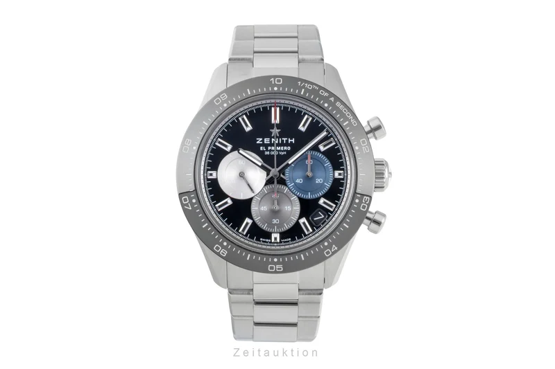 Zenith Chronomaster chronograph steel automatic men's watch 03.3100.3600/21.M3100 LP: 12200EUR [2601974]