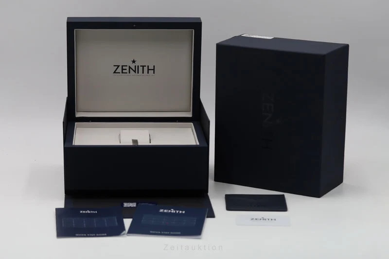 Zenith Chronomaster chronograph steel automatic men's watch 03.3100.3600/21.M3100 LP: 12200EUR [2601974]