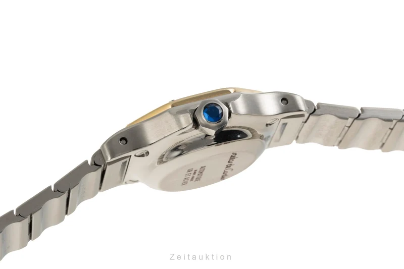Cartier Santos Ronde steel / gold automatic women's watch 0907 [2600538]