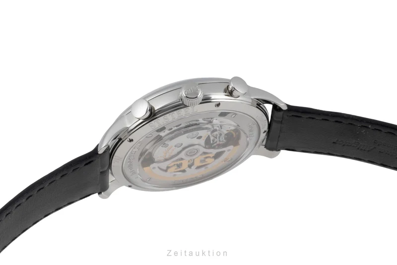 Glashütte Sixties chronograph steel automatic men's watch 1-39-34-03-22-04 LP: 8800EUR [2507337]