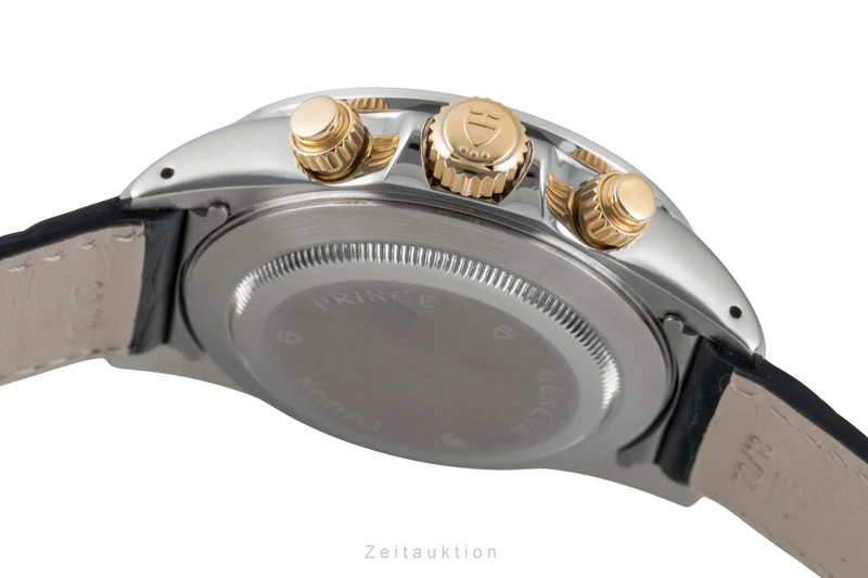 Tudor Prince Date chronograph steel / gold automatic men's watch 79263P [2601358]